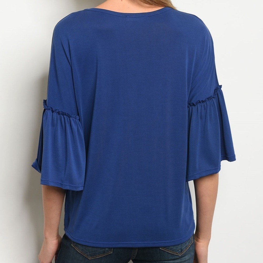 Blue Bell Sleeve Top - Picture 7 of 7